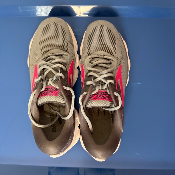 Brooks Anthem Women’s Running Shoes Sneakers Gray Pink Size 9.5 - Picture 4 of 8